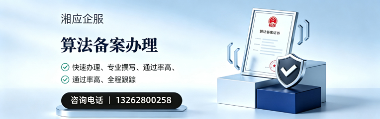 河南算法备案申报服务