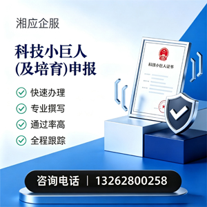 河南科技小巨人及培育企业申报服务