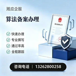 河南算法备案申报服务